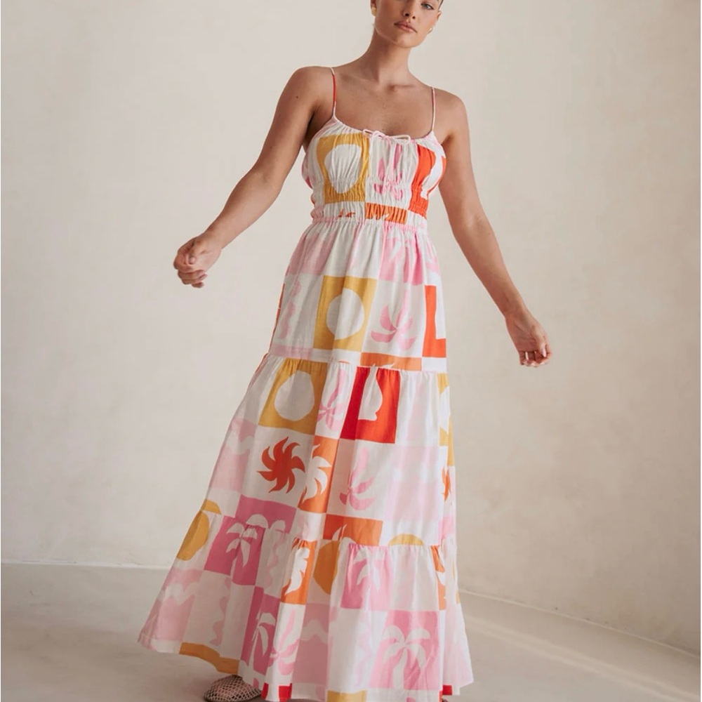 Colorful Maxi Dress